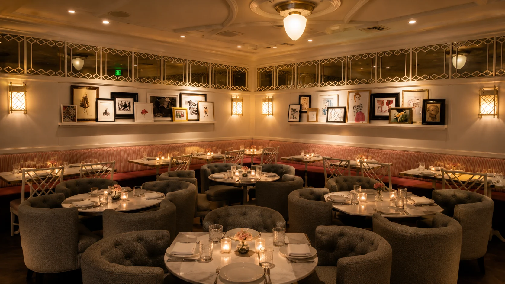 Premium restaurant lighting and audio